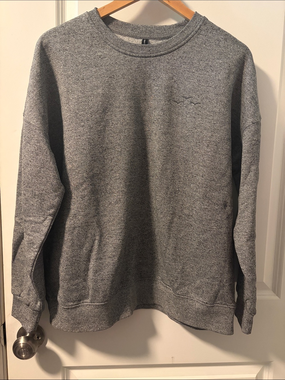Classic Heather Crewneck Sweater - Gray